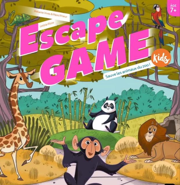 14h30: Atelier 🐾 SAUVE LES ANIMAUX DU ZOO ! par l'Association ASSRONE